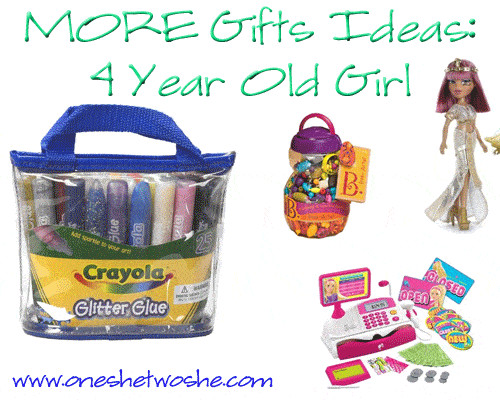 Gift Ideas For 4 Year Old Girls
 Gift Ideas 4 Year Old Girl so she says