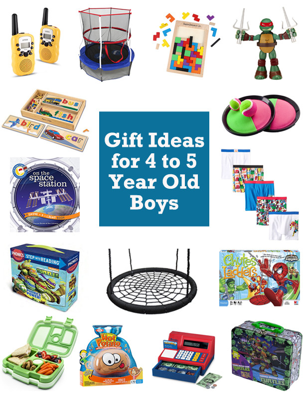 Gift Ideas For 5 Year Old Boys
 15 Gift Ideas for 4 and 5 Year Old Boys [2016]