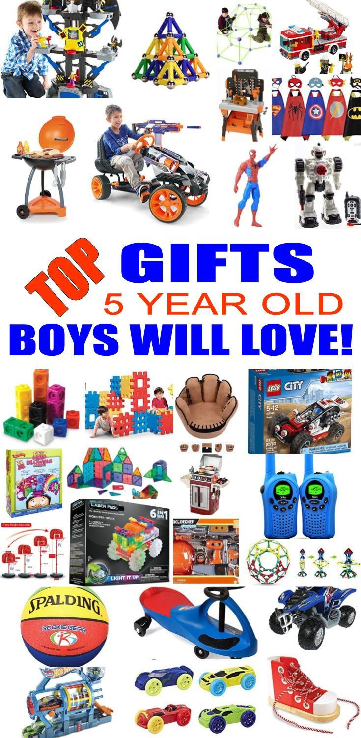 Gift Ideas For 5 Year Old Boys
 The Best Ideas for 5 Year Old Boy Birthday Gift Ideas