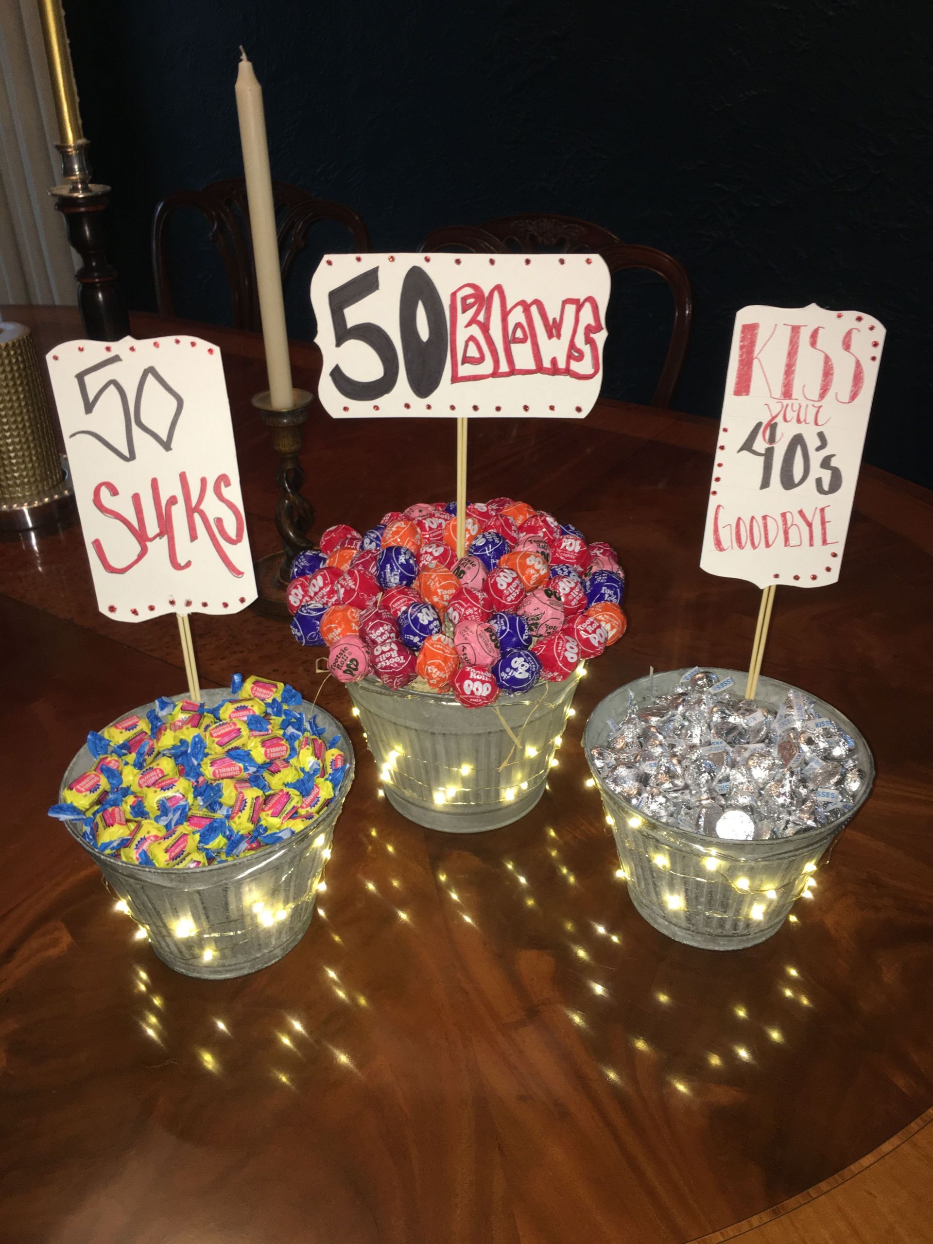 Gift Ideas For 50Th Birthday Female
 50th Birthday Centerpieces