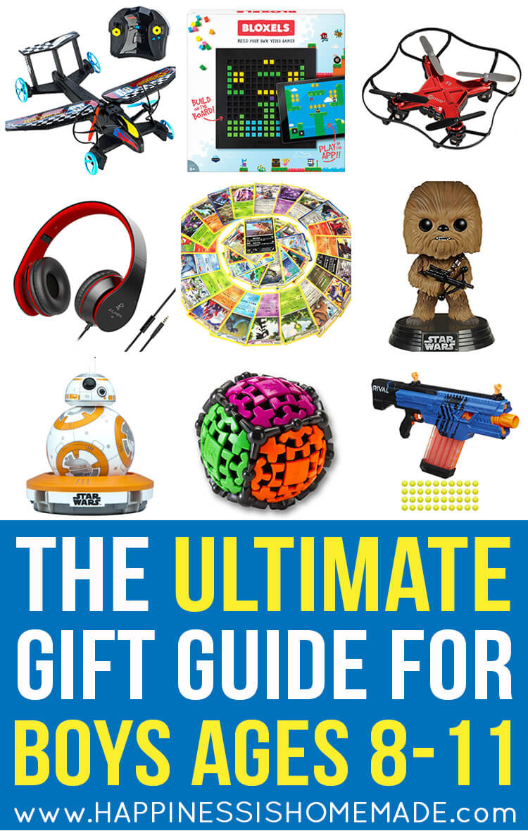 Gift Ideas For 8 Year Old Boys
 The Best Gift Ideas for Boys Ages 8 11 Happiness is Homemade