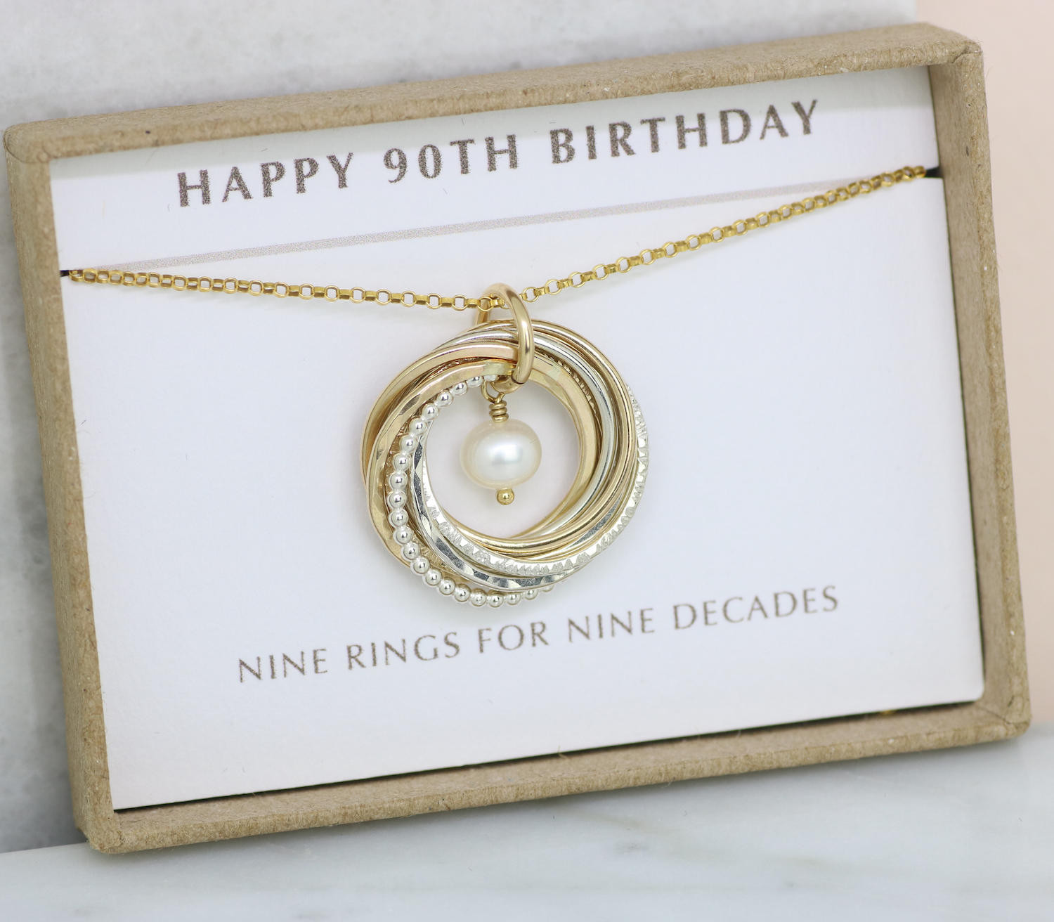 Gift Ideas For 90Th Birthday
 90th birthday t for grandmother necklace t for mom