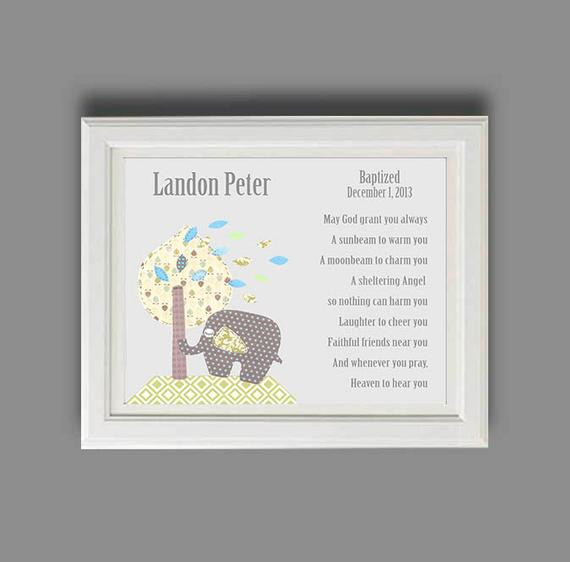 Gift Ideas For A Baby'S Baptism
 Baby Boy Baptism Gift Christening Gifts for Boys
