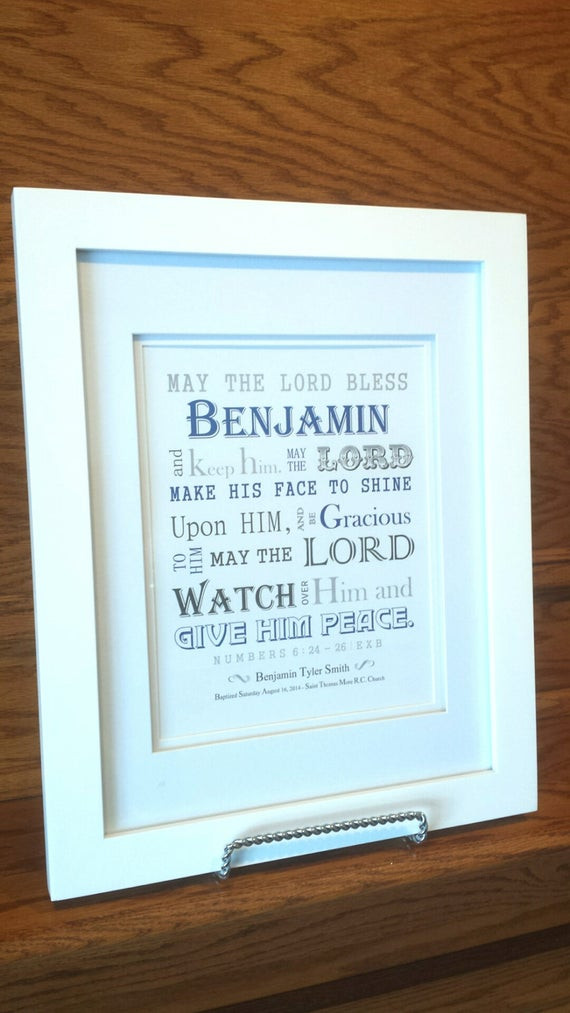 Gift Ideas For A Baby'S Baptism
 Baby Boy Baptism Gift Christening Gift Personalized