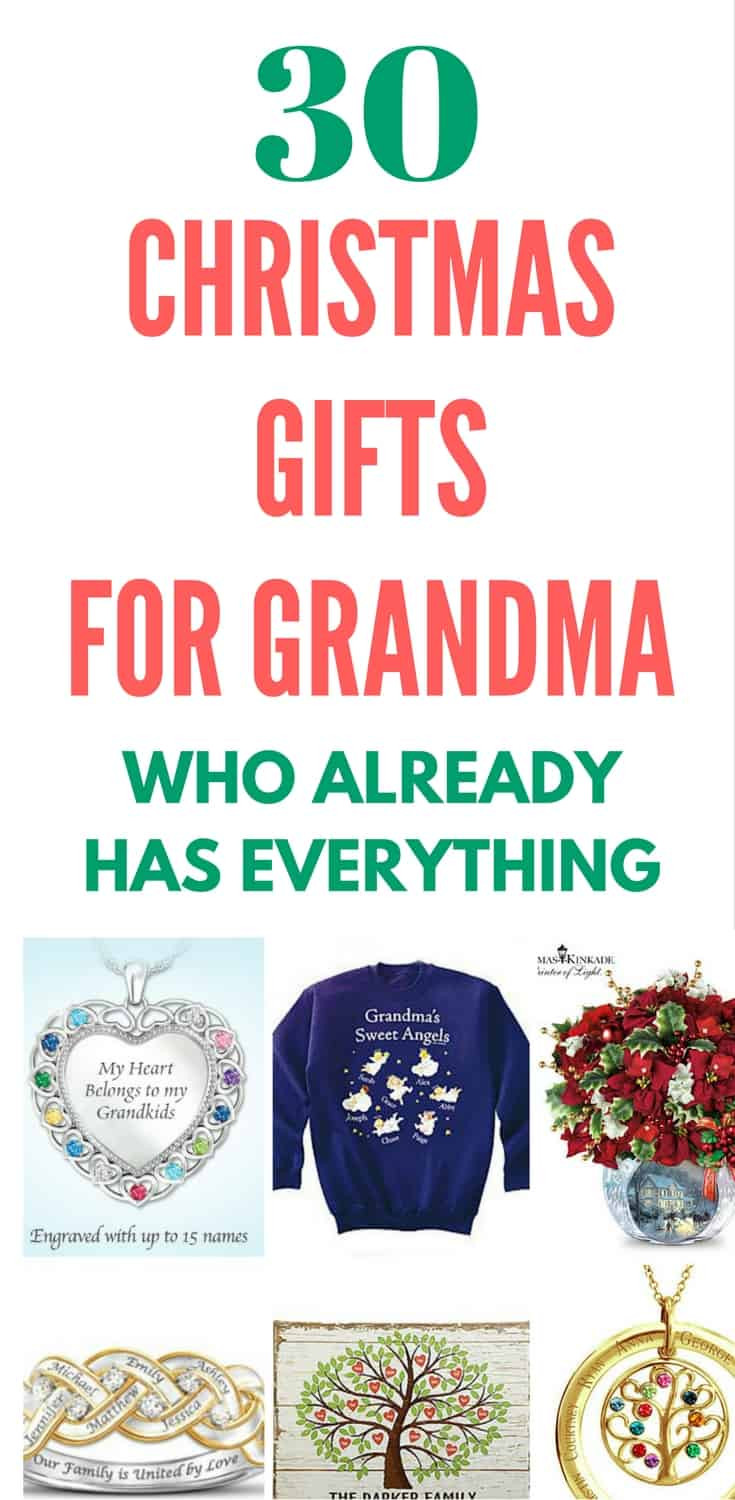Gift Ideas For A Grandmother
 What to Get Grandma for Christmas Top 20 Grandmother