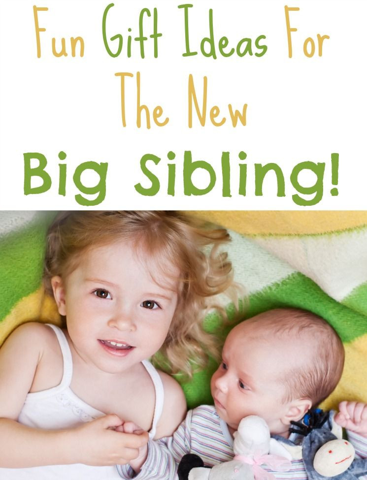 Gift Ideas For Big Brother From New Baby
 Gift ideas for the new big sibling