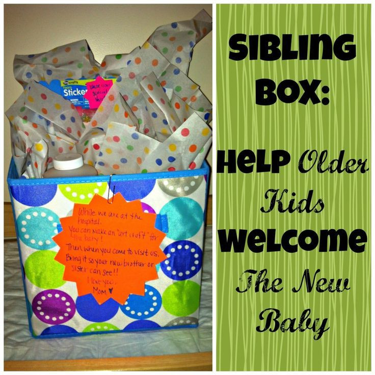 Gift Ideas For Big Brother From New Baby
 Preparing the "Big" Kids for D Day