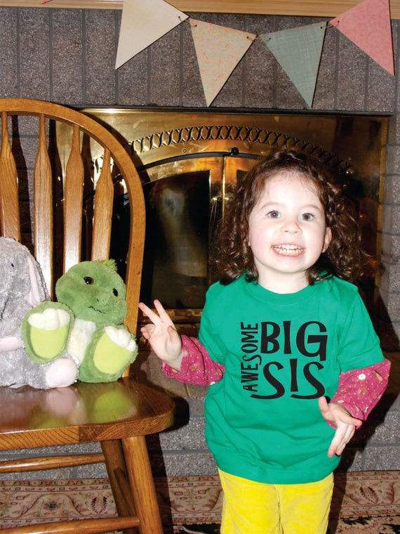 Gift Ideas For Big Sister When Baby Is Born
 Big Sister t ideas Awesome big sister shirt New Baby t