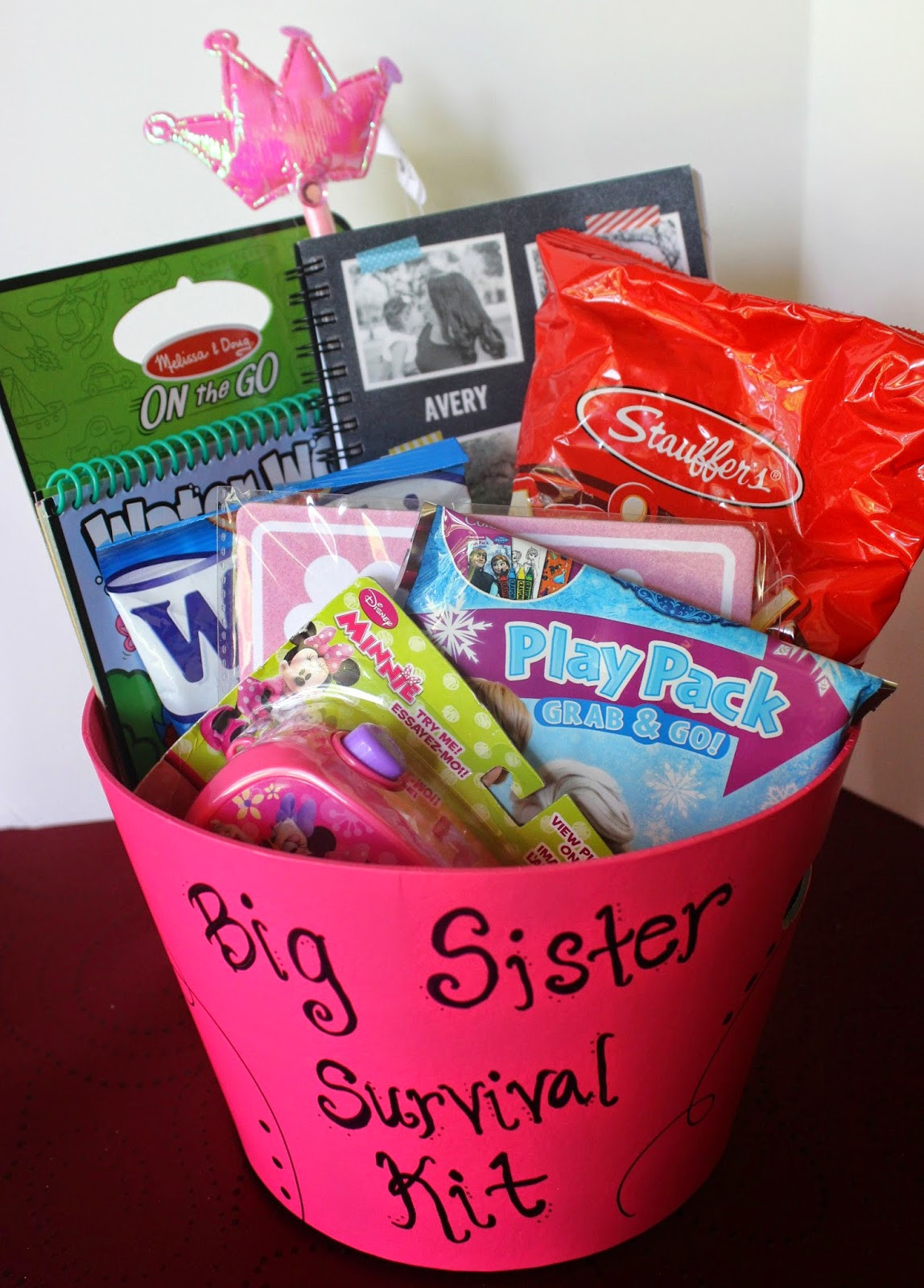 Gift Ideas For Big Sister When Baby Is Born
 simply made with love Big Sister Survival Kit