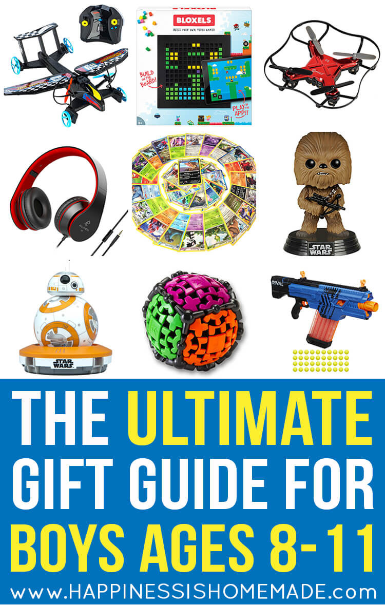 Gift Ideas For Boys Age 11
 The Best Gift Ideas for Boys Ages 8 11 Happiness is Homemade