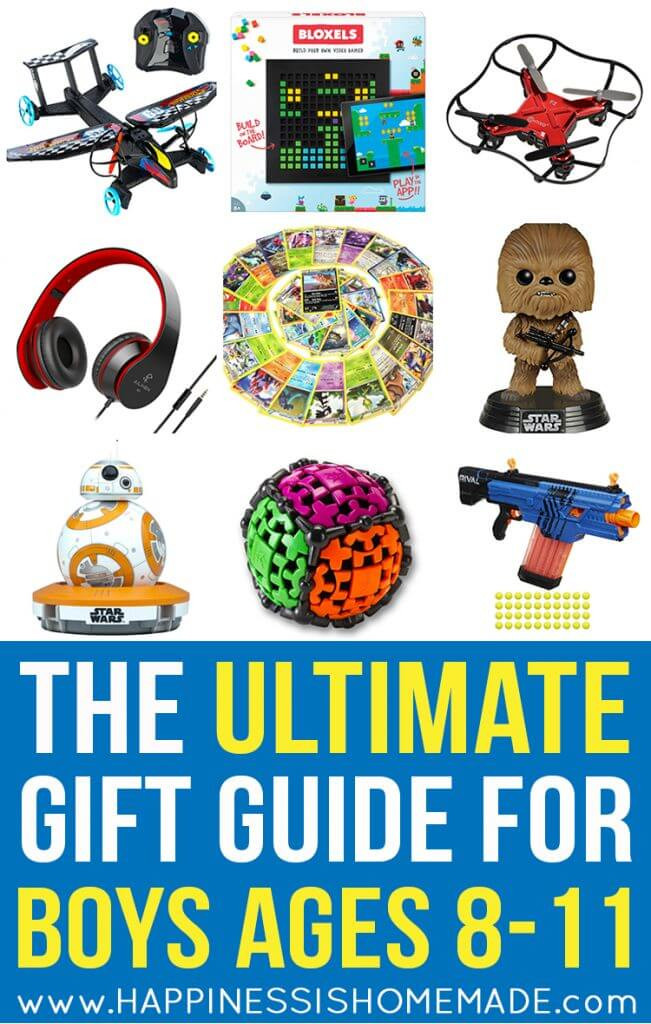 Gift Ideas For Boys Age 12
 The Best Gift Ideas for Boys Ages 8 11 Happiness is Homemade