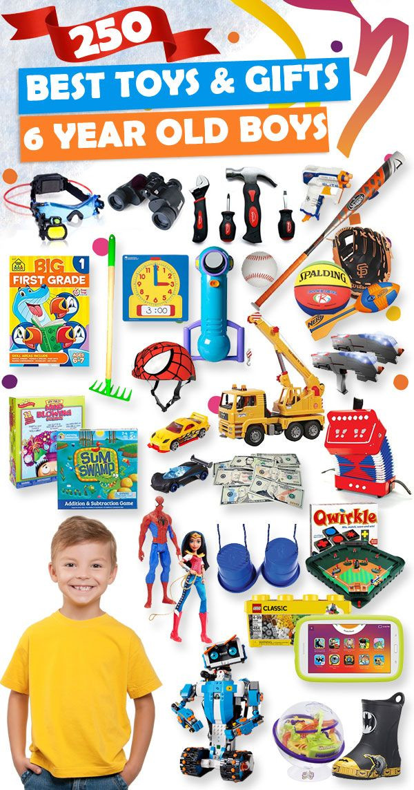Gift Ideas For Boys Age 6
 Best Gifts and Toys For 6 Year Old Boys 2017