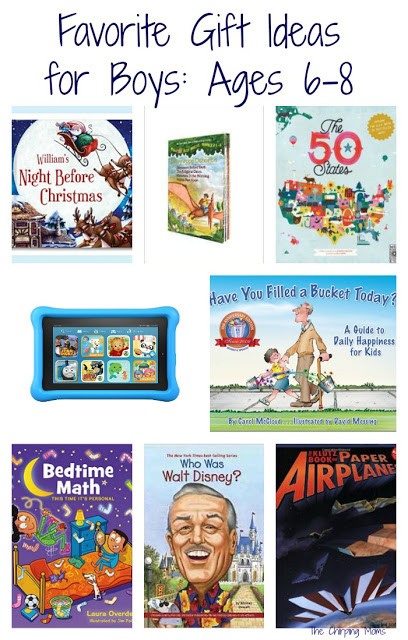 Gift Ideas For Boys Age 8
 50 Favorite Gift Ideas for Boys Ages 6 8 The Chirping Moms