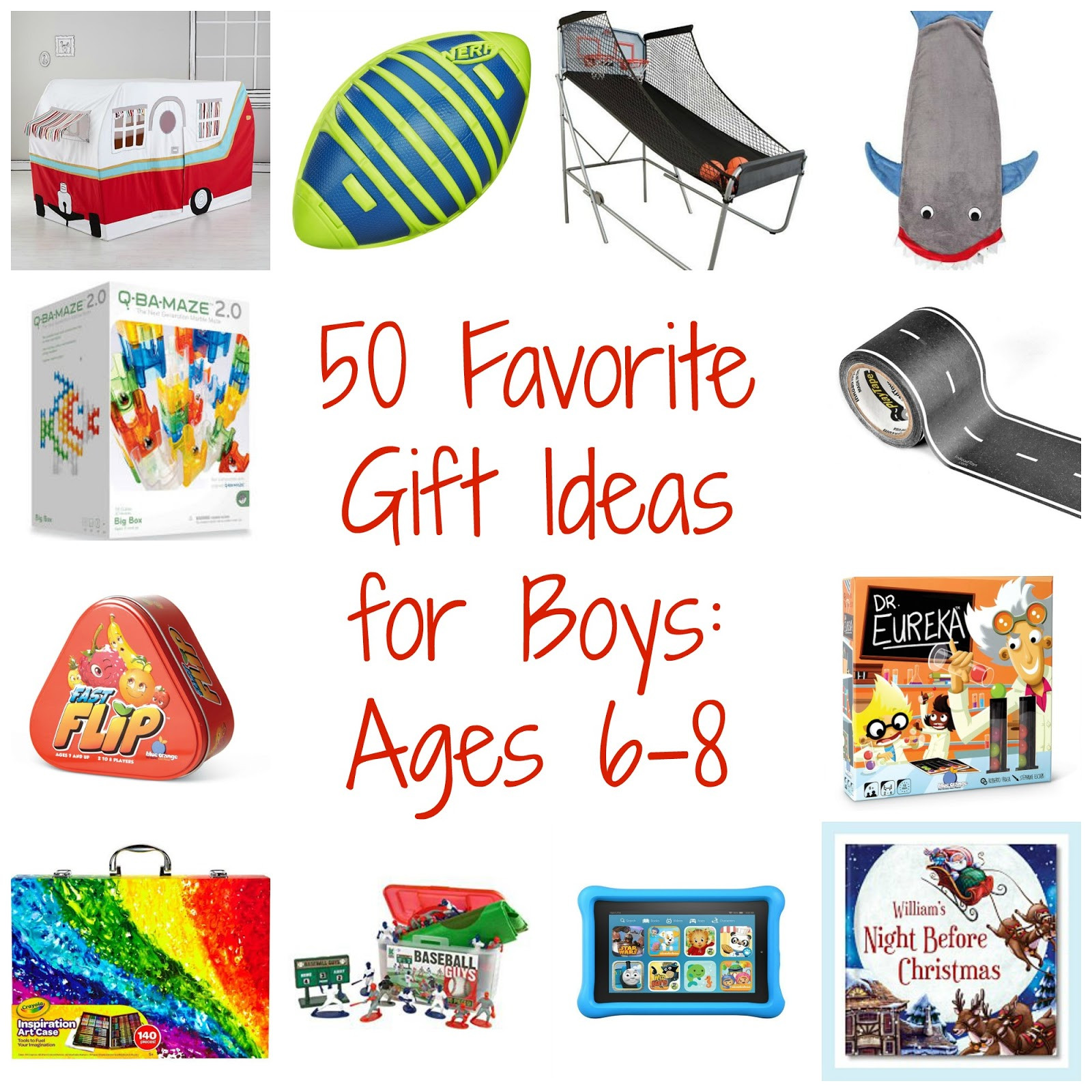 Gift Ideas For Boys Age 9
 50 Favorite Gift Ideas for Boys Ages 6 8 The Chirping Moms