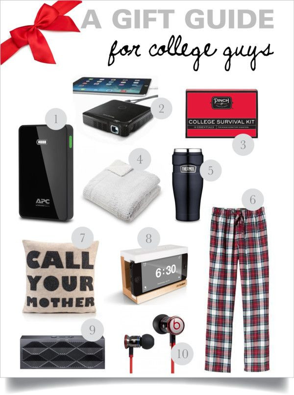 Gift Ideas For College Boys
 Gift Guide for College Guys t ideas