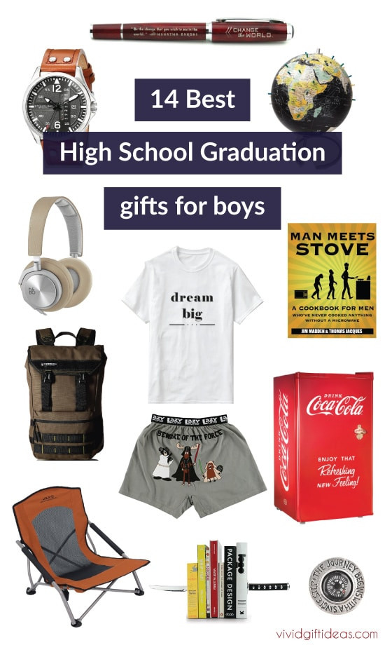 Gift Ideas For College Boys
 14 High School Graduation Gift Ideas for Boys