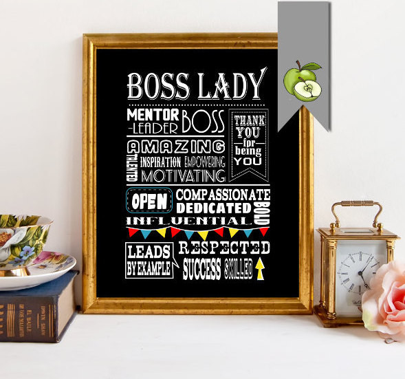 Gift Ideas For Female Boss Birthday
 Boss Day appreciation t Boss lady female t boss