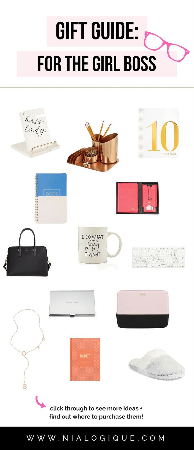 Gift Ideas For Female Boss Birthday
 Gift Guide For The Girl Boss