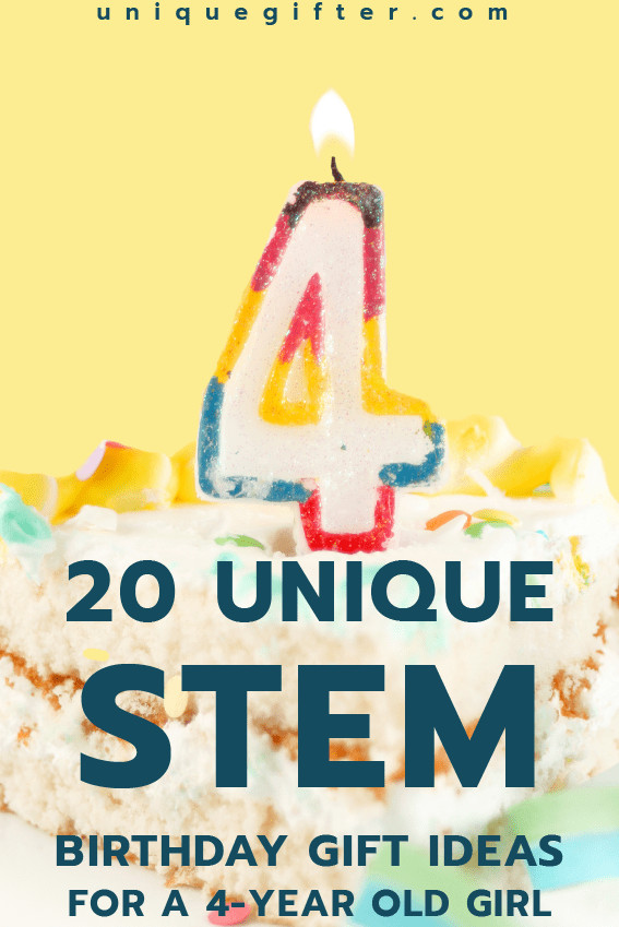 Gift Ideas For Four Year Old Girls
 20 STEM Birthday Gift Ideas for a 4 Year Old Girl Unique