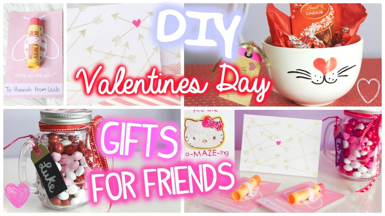 Gift Ideas For Friends Valentines
 Valentines Day Gifts for Friends 5 DIY Ideas