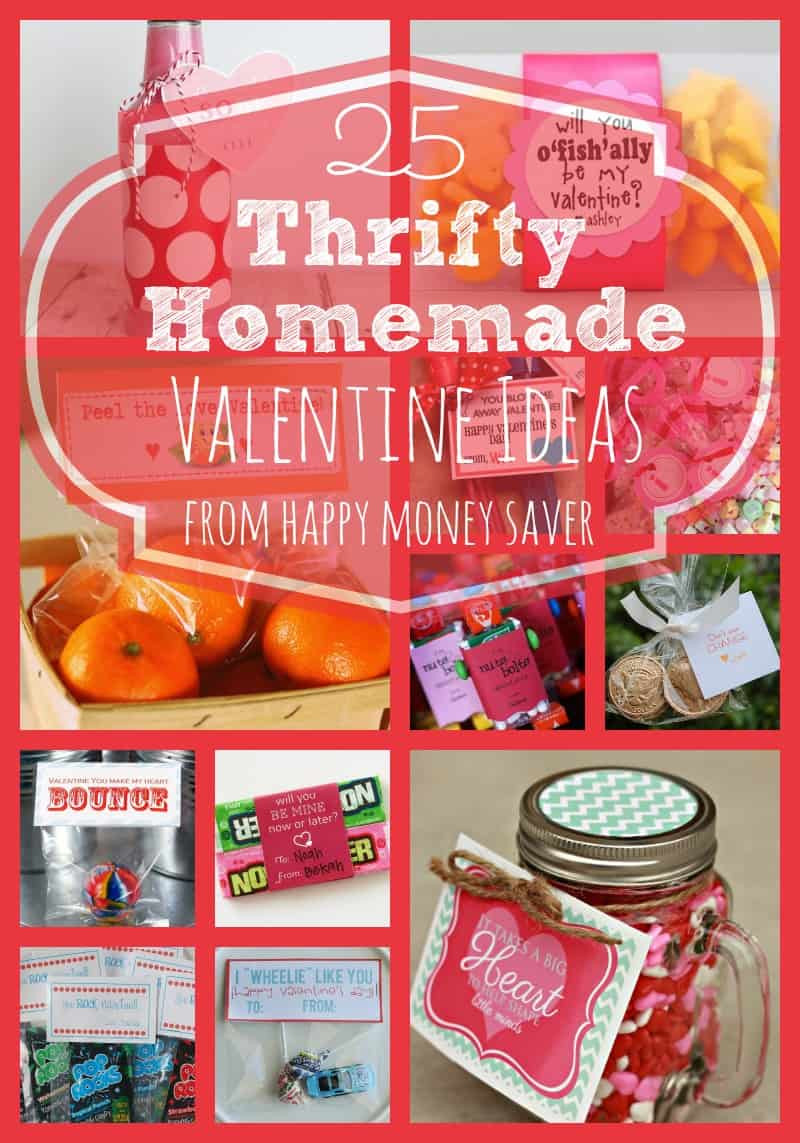 Gift Ideas For Friends Valentines
 25 Thrifty Homemade Valentine Ideas