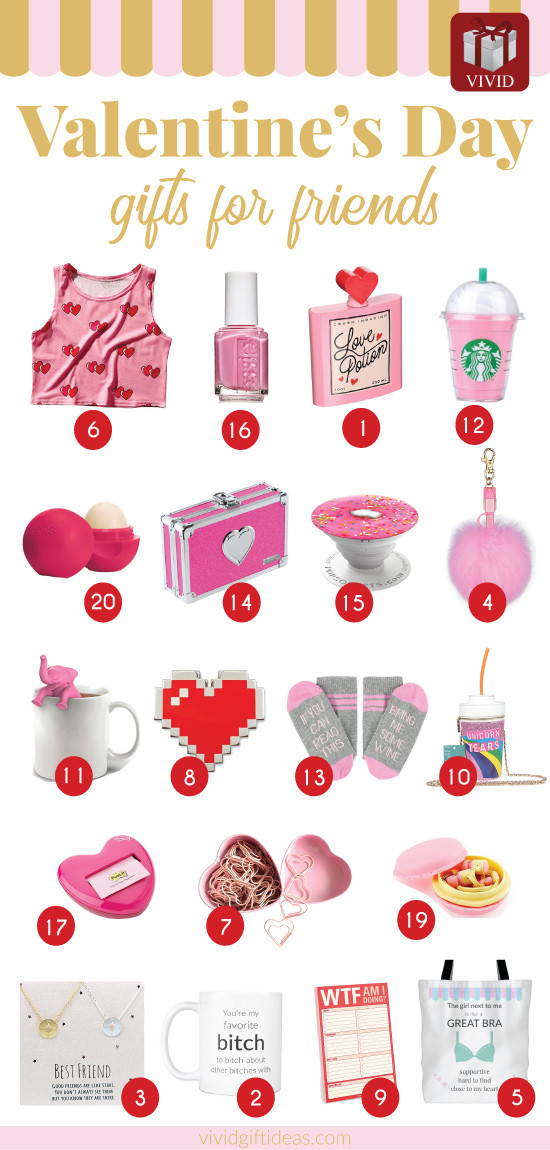 Gift Ideas For Friends Valentines
 This Valentine s Day Shower Your Best Friends with These