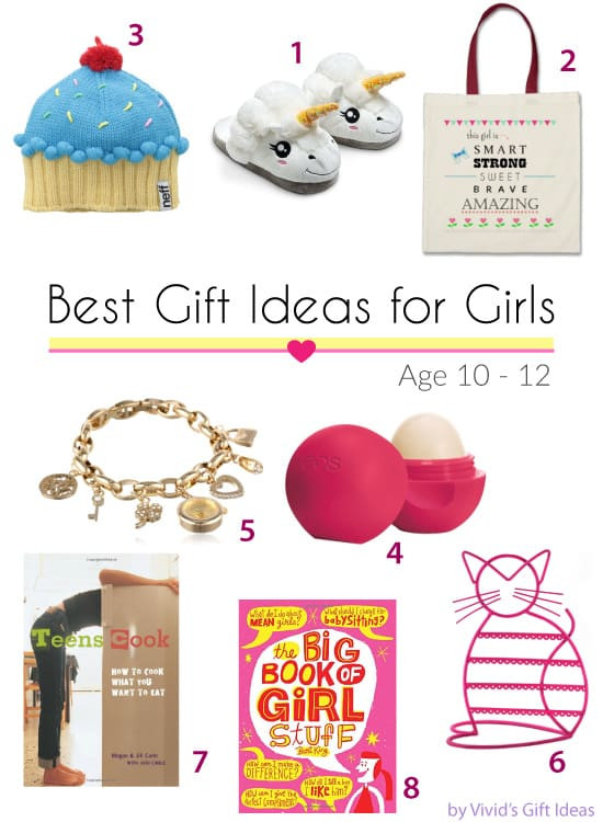 Gift Ideas For Girls Age 12
 Gift Ideas for 10 12 Years Old Tween Girls Vivid s Gift
