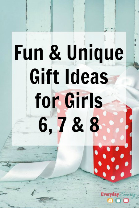 Gift Ideas For Girls Age 7
 Fun & Unique Gift Ideas Girls Ages 6 7 8