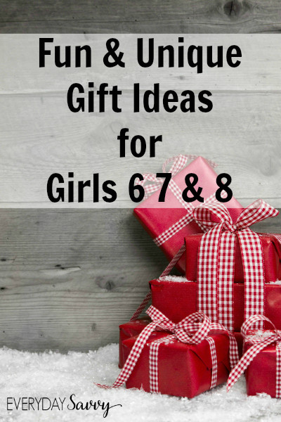 Gift Ideas For Girls Age 8
 Fun & Unique Gift Ideas Girls Ages 6 7 8