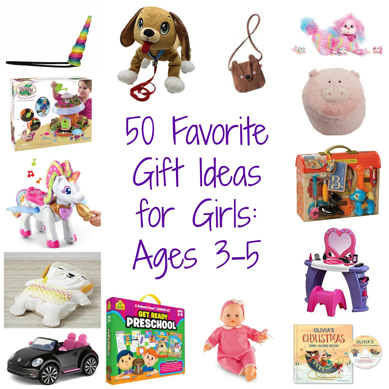 Gift Ideas For Girls Age 8
 50 Favorite Gift Ideas for Girls Ages 3 5 The Chirping Moms