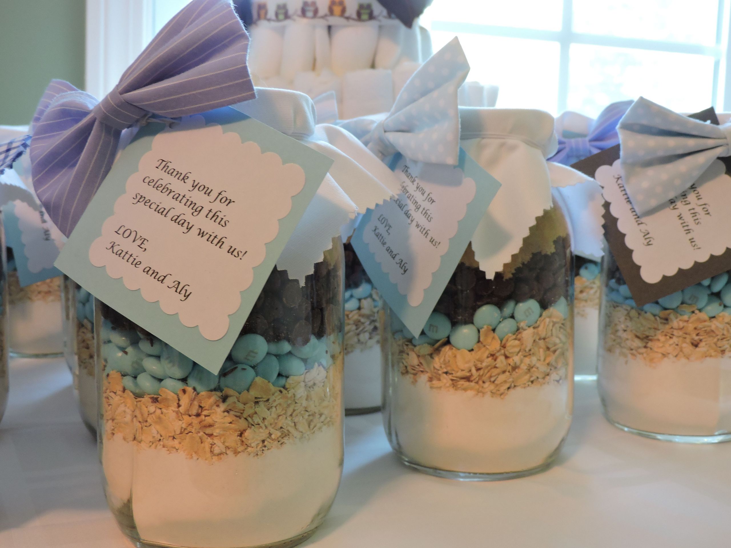 Gift Ideas For Guests At Baby Shower
 Baby Shower Ideas For the guest favors Dry ingre nts