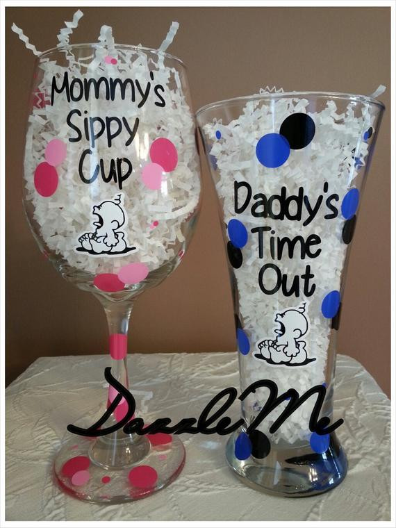 Gift Ideas For Mom To Be At Baby Shower
 Items similar to Cute Baby Shower Gift Mommys Sippy Cup