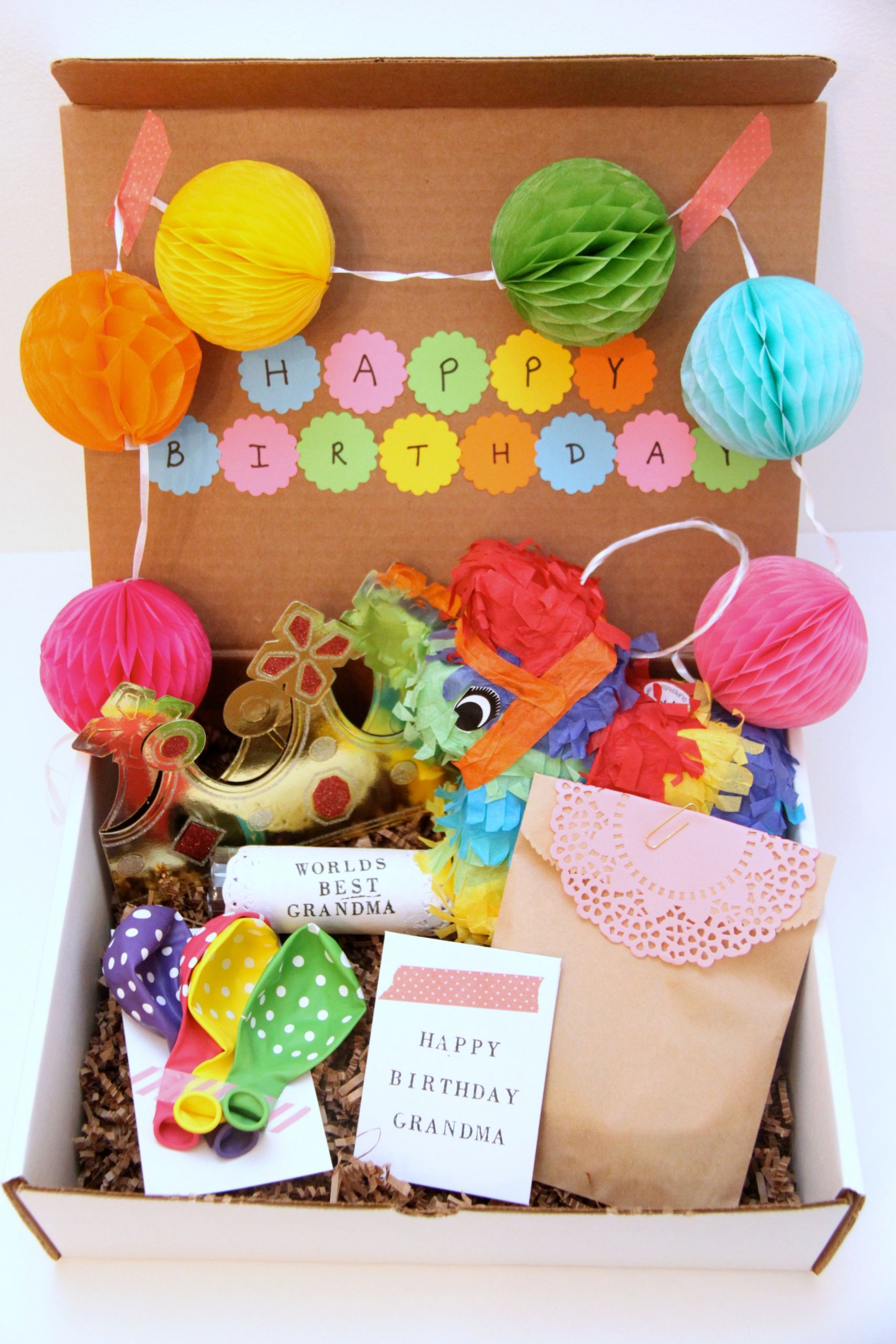 Gift Ideas For Mom'S Birthday
 A Birthday In a Box Gift for Grandma Smashed Peas & Carrots