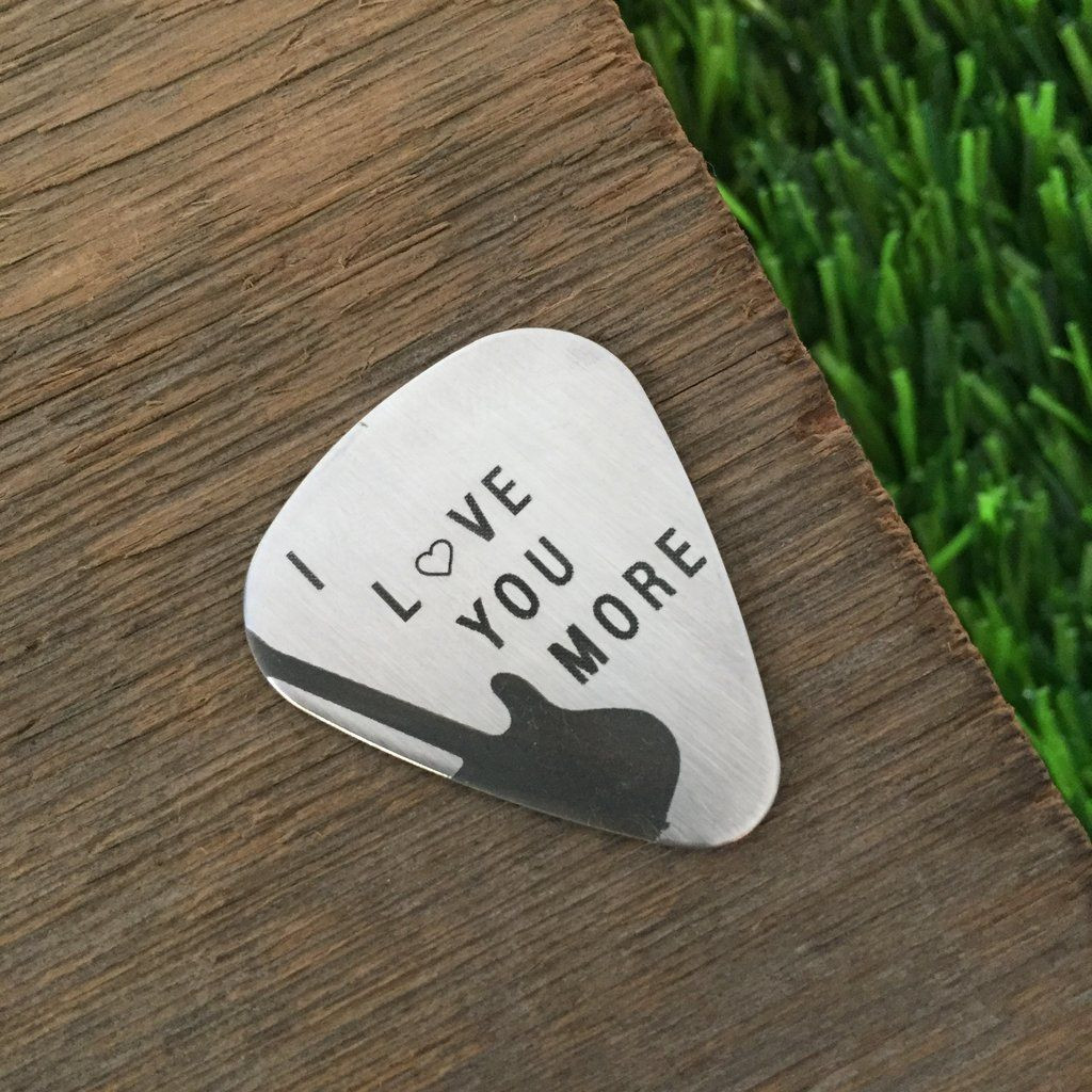 Gift Ideas For Musician Boyfriend
 You Have My Heart Guitar Pick