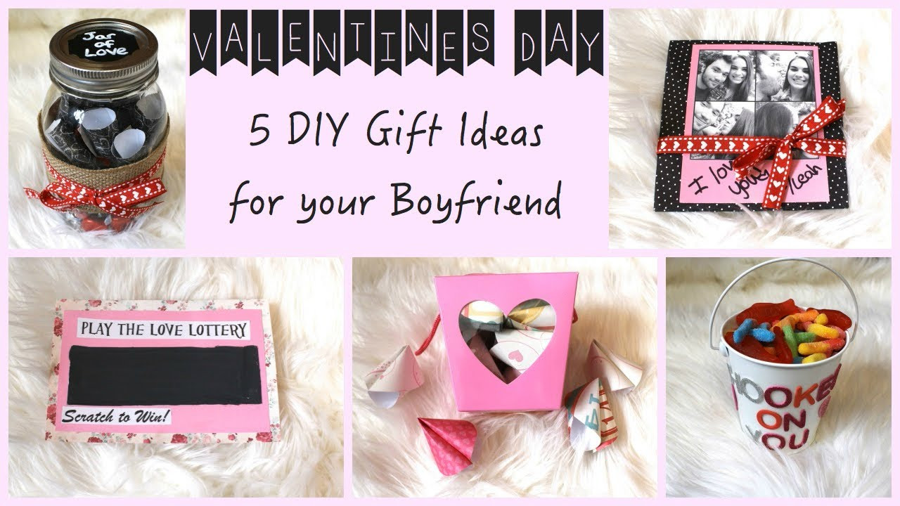 Gift Ideas For My Boyfriend
 5 DIY Gift Ideas for Your Boyfriend