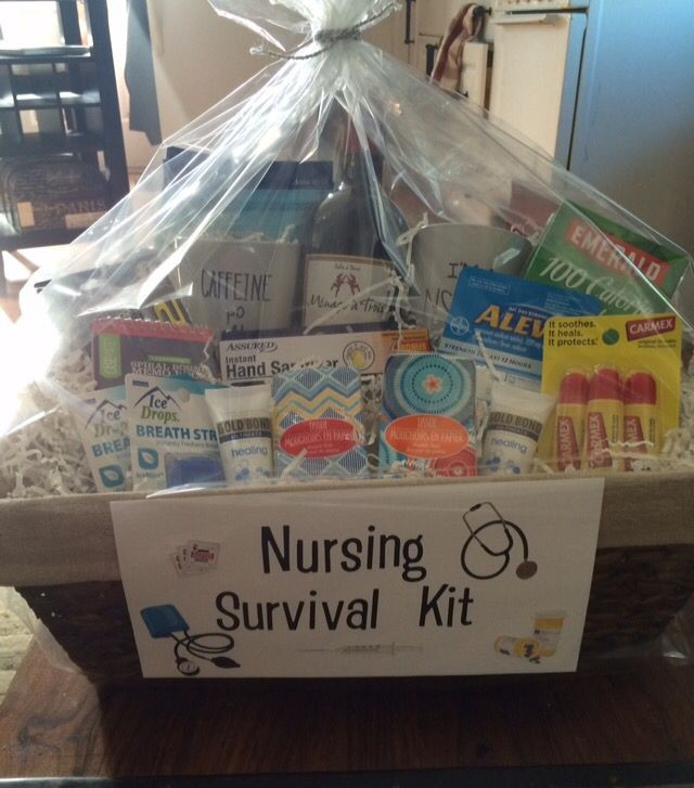 Gift Ideas For Nurses Graduation
 Nurse graduation t basket Everything a new nurse will