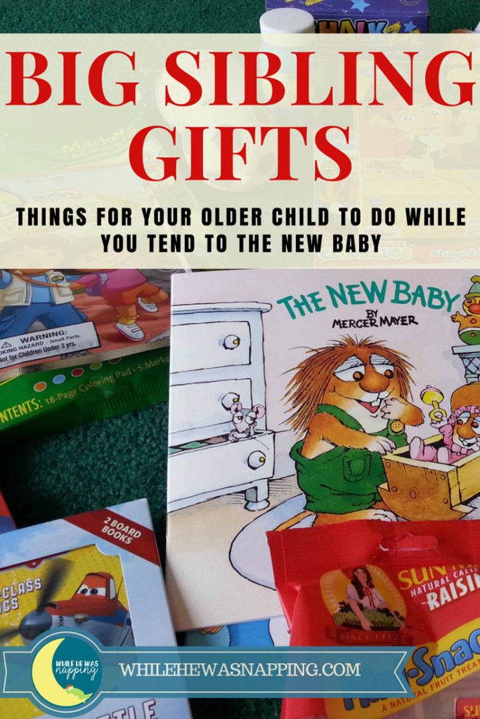 Gift Ideas For Siblings When Baby Is Born
 Big Sibling Kits From the Baby