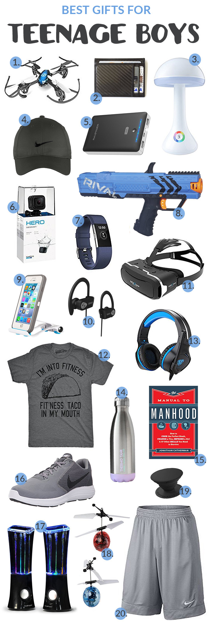 Gift Ideas For Teen Boyfriend
 Best Gifts for Teenage Boys