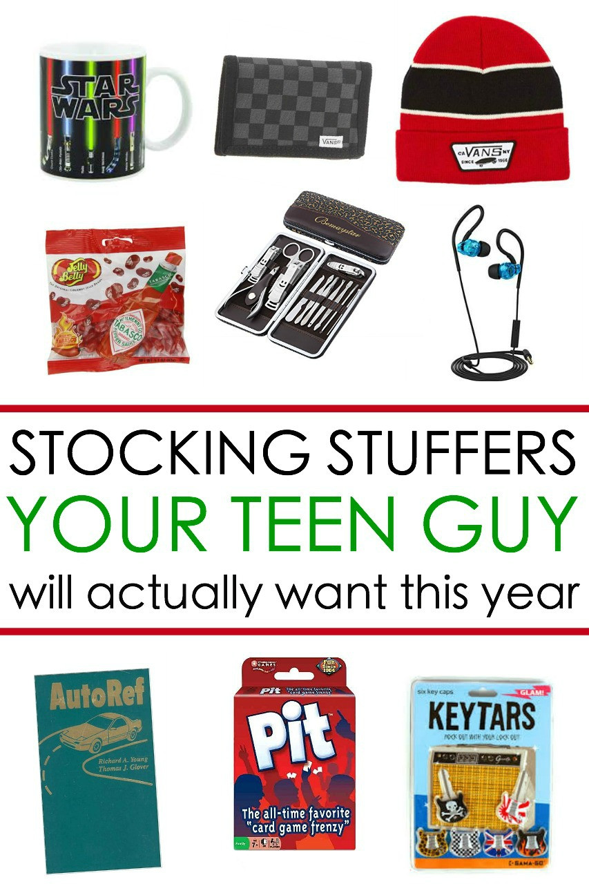 Gift Ideas For Teen Boys
 65 Awesome Stocking Stuffers for a Teen Guy Teen Boy Gift