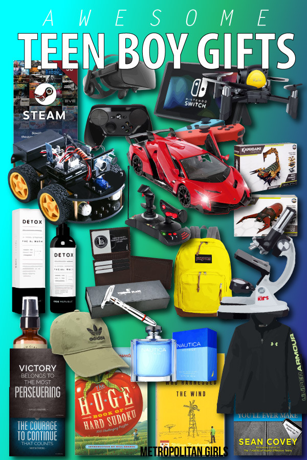 Gift Ideas For Teenage Boys
 Top 35 Gifts For Teen Boys Teenage Guys Gift Ideas