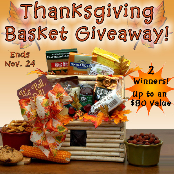 Gift Ideas For Thanksgiving Dinner
 Thanksgiving Gift Basket Giveaway [[2 winners]] Sarah