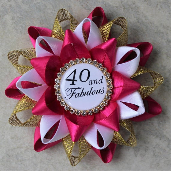 Gift Ideas For Womans 40Th Birthday
 40th Birthday Gifts for Women 40 and Fabulous 40th Birthday