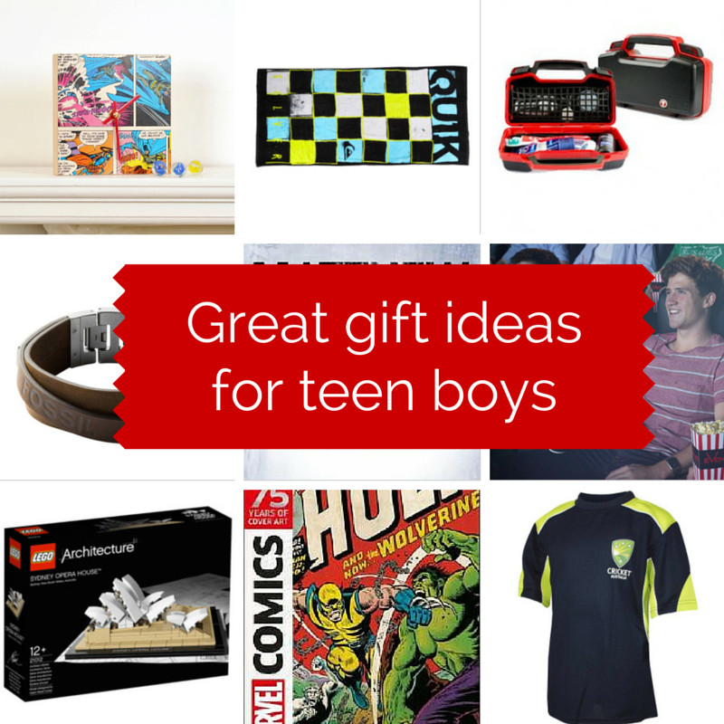 Gift Ideas For Young Boys
 Great t ideas for teen boys GIVEAWAY