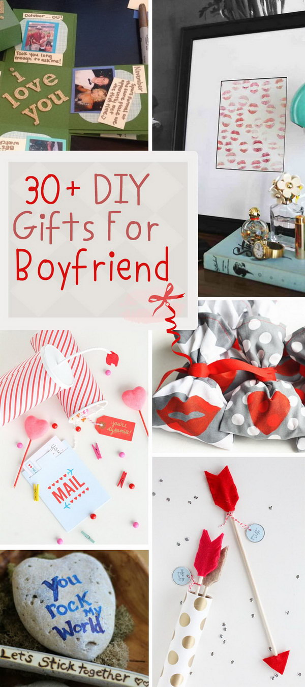 Gift Ideas For Your Boyfriend
 30 DIY Gifts For Boyfriend 2017