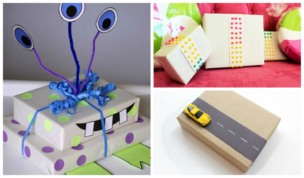 Gift Wrapping Ideas For Kids
 25 Cute DIY Gift Wrapping Ideas for Kids