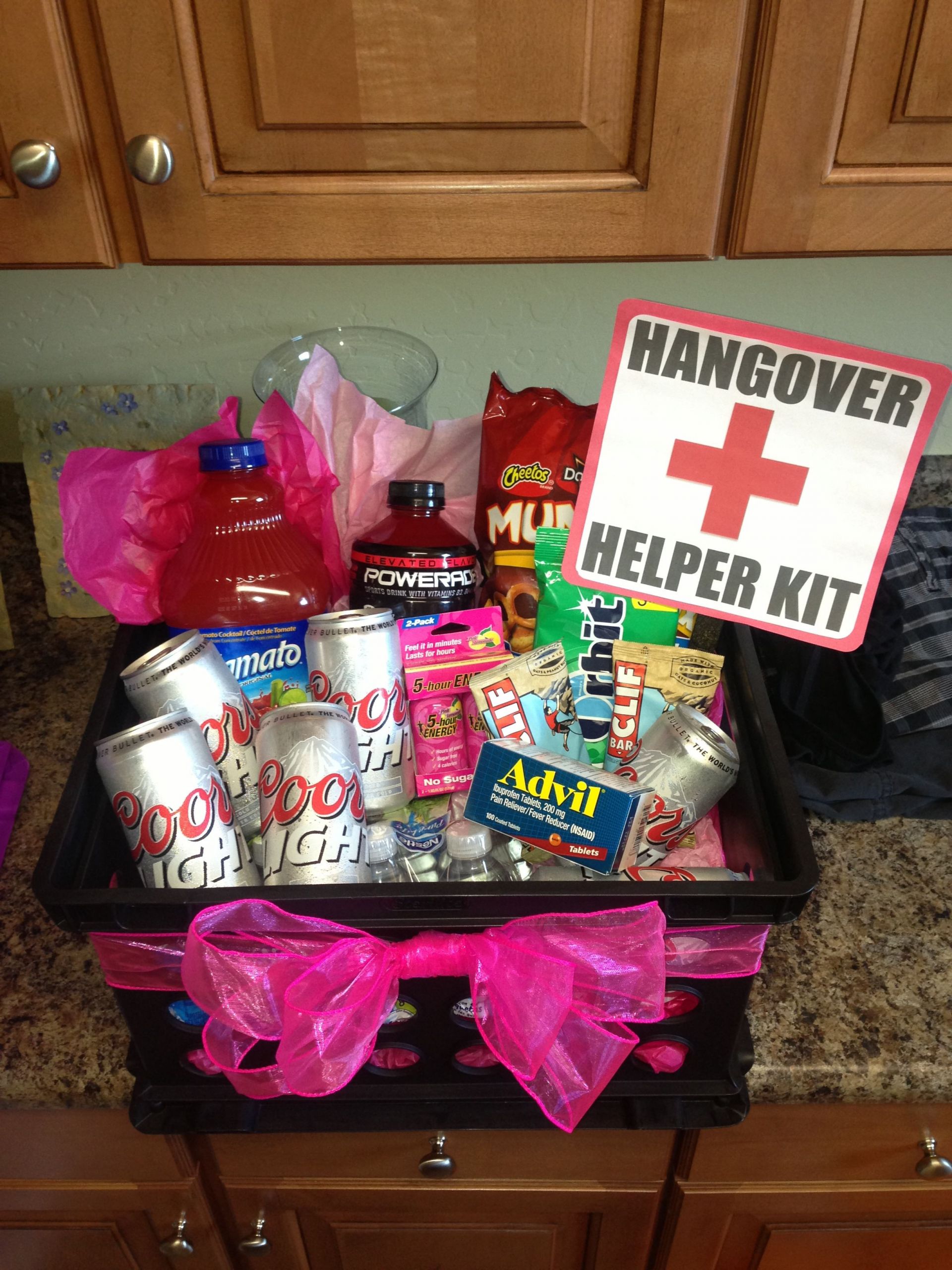 Gifts For 21st Birthday For Him
 21st Birthday Hangover Recovery Kit