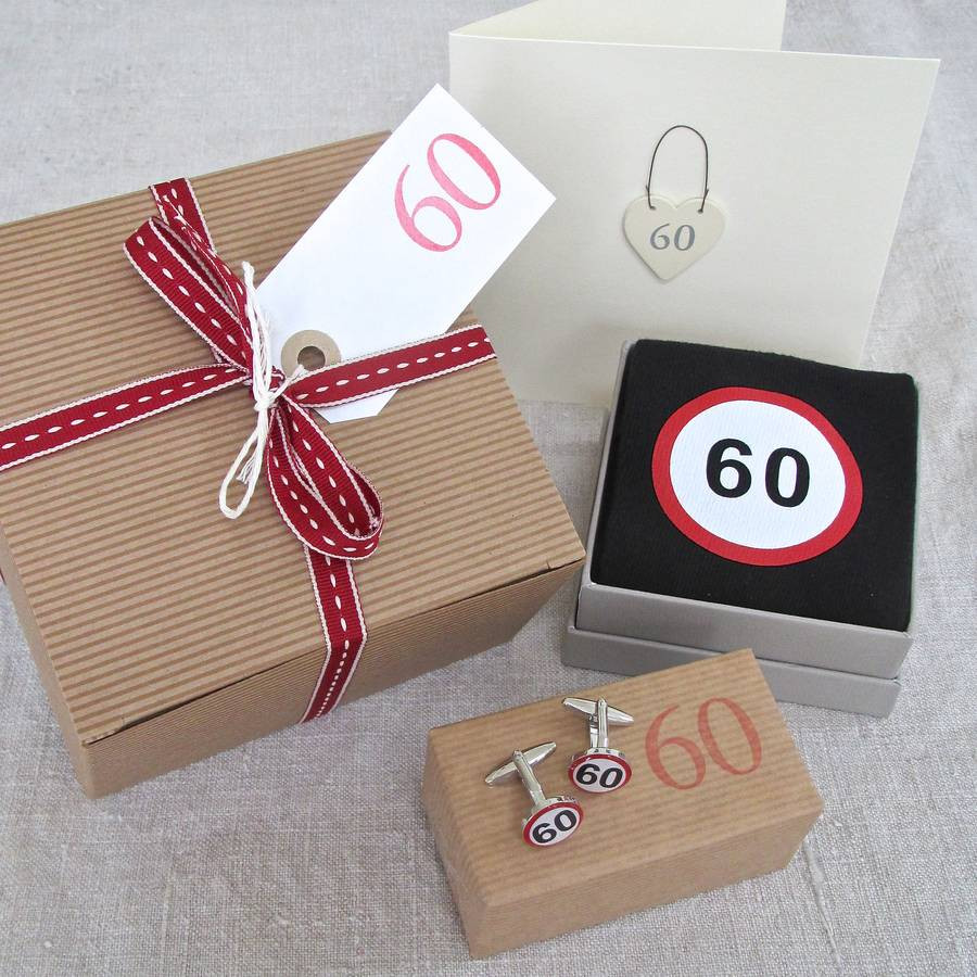 Gifts For 60th Birthday
 happy 60th birthday filled t box by chapel cards