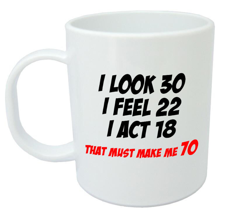 Gifts For 70 Year Old Woman Birthday Gift Ideas
 Makes Me 70 Mug Funny 70th Birthday Gifts Presents for
