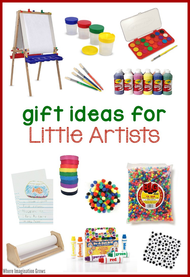 Gifts For Artistic Kids
 Art Supplies for Kids Gift Ideas for Little Artists