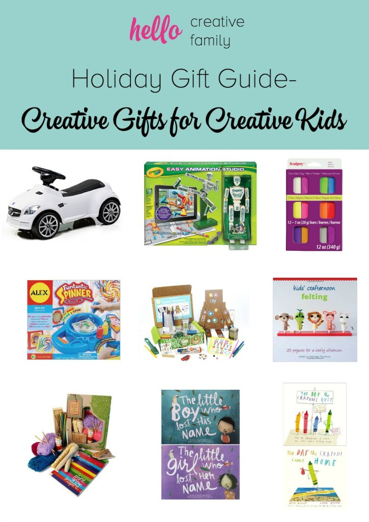 Gifts For Artistic Kids
 Holiday Gift Guide Holiday Gift Ideas for Creative Kids